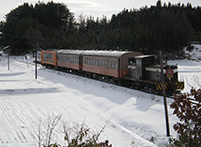 津軽鉄道・ストーブ列車 (イメージ)