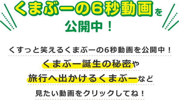 くまぶーの6秒動画を公開中!