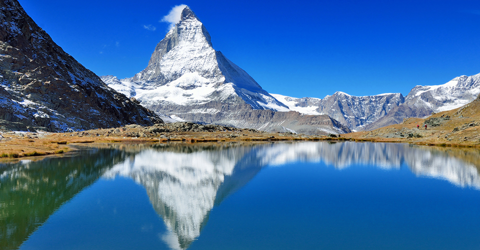 リッフェルゼーと逆さマッターホルン（イメージ）