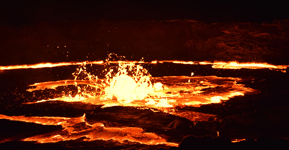 エルタ・アレ火山（イメージ）