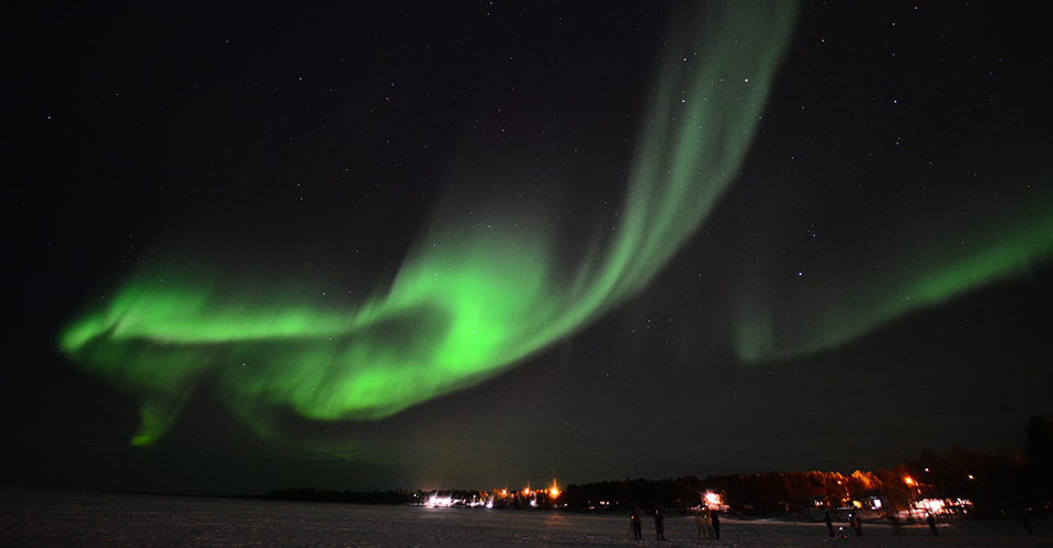 イナリのオーロラ（イメージ）