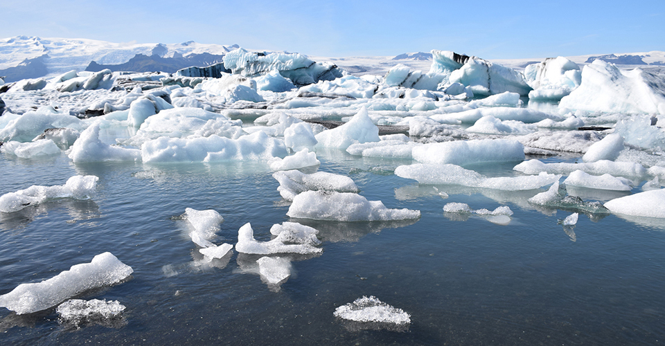 ヨークルサルロン氷河湖（イメージ）