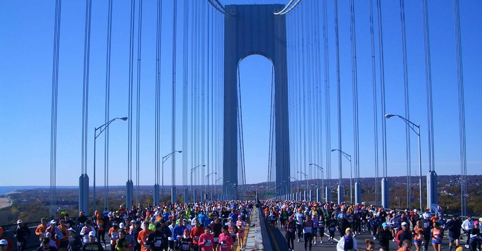 ニューヨークシティマラソン スタート（イメージ）