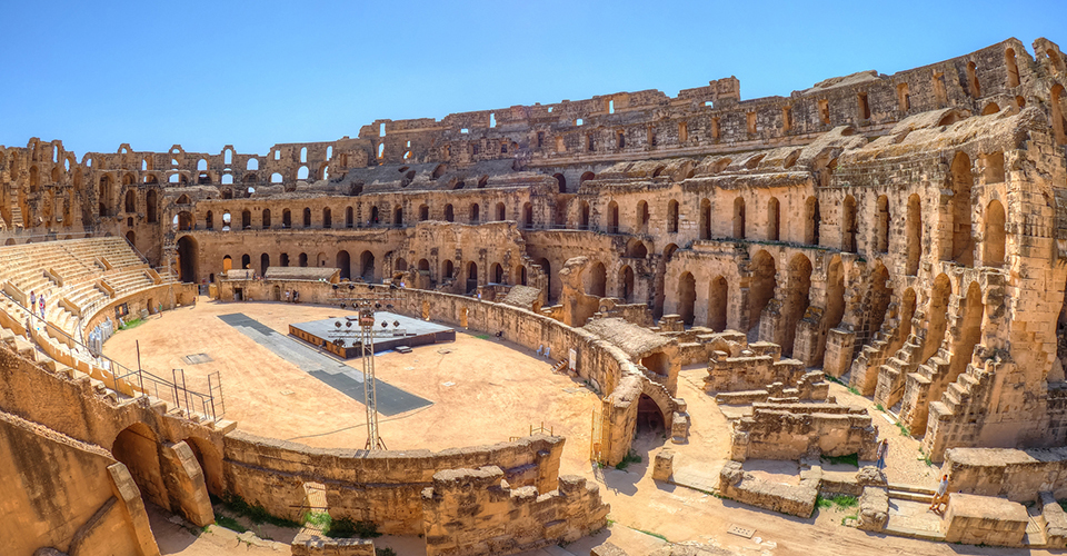 エル・ジェム円形闘技場（イメージ）