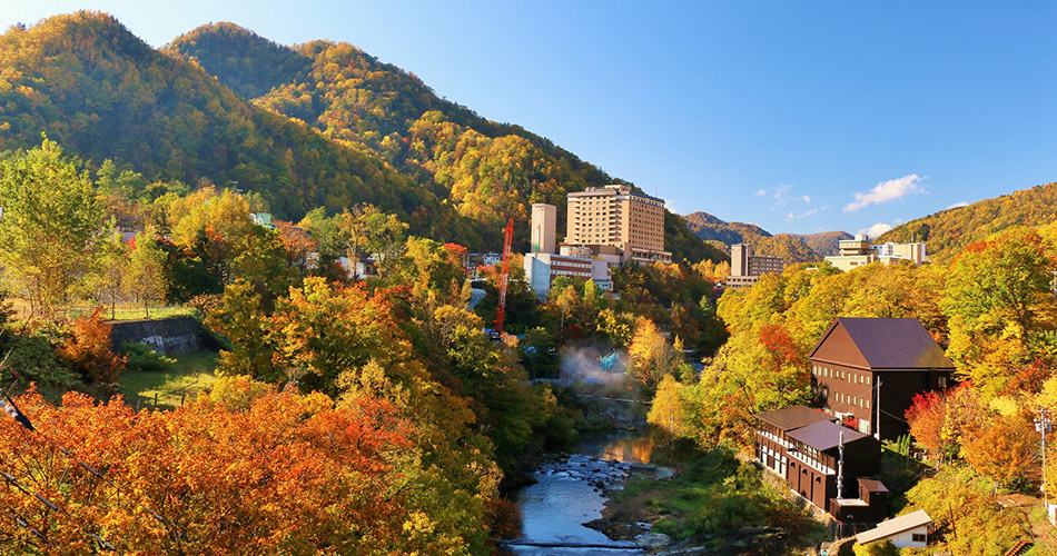 定山渓温泉街（定山温泉）（イメージ）