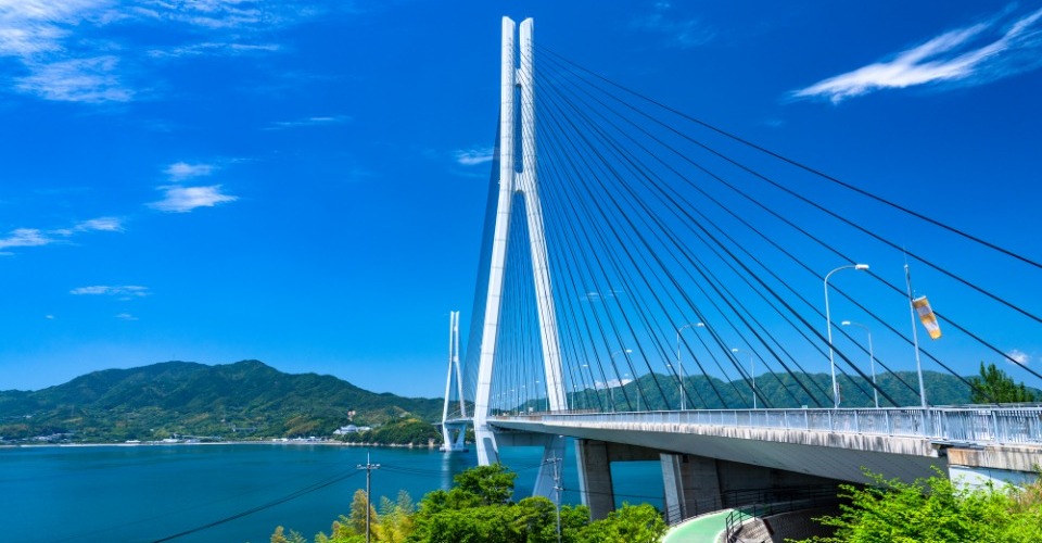 しまなみ海道・多々羅大橋（イメージ）