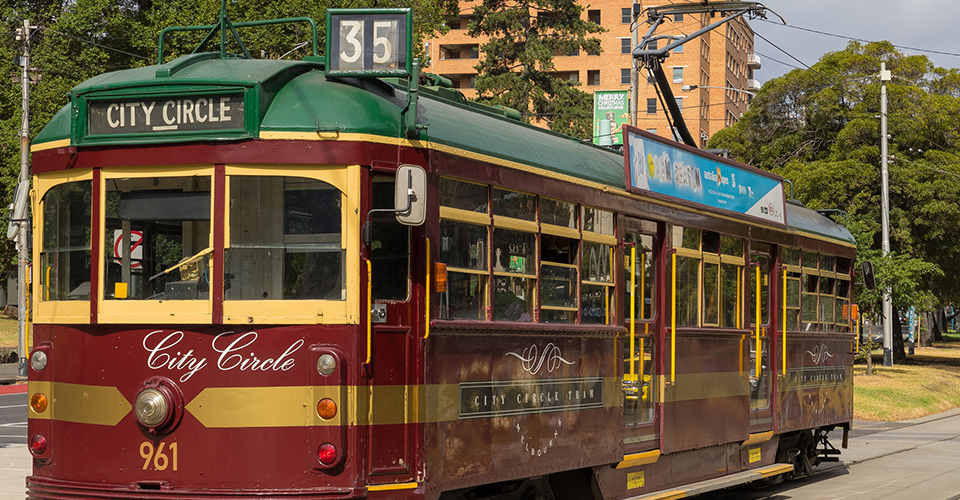 メルボルン市内のトラム（イメージ）
