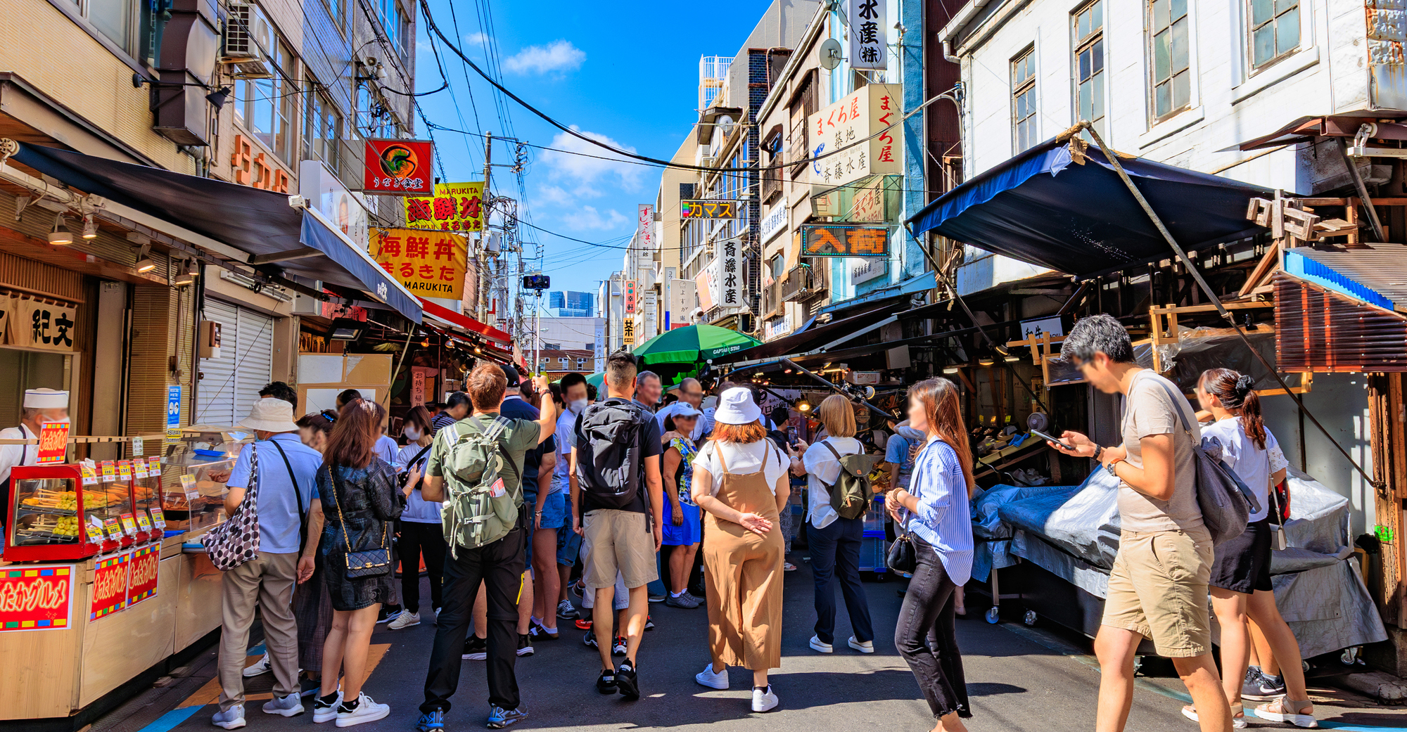 築地場外市場(イメージ)