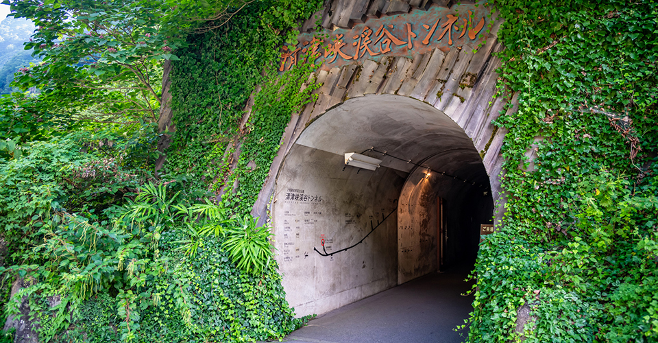 清津峡渓谷トンネル（イメージ）