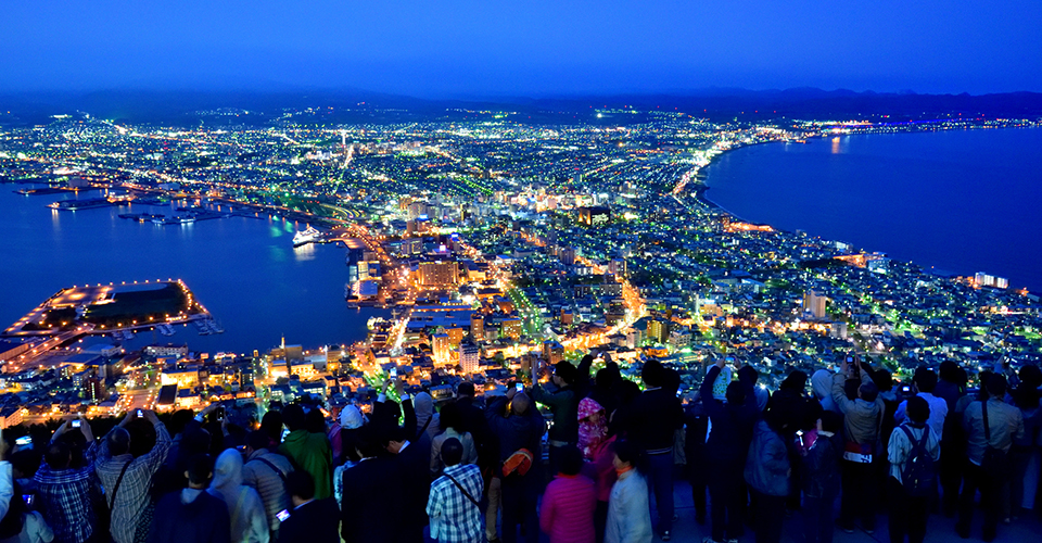 函館の夜景(イメージ)