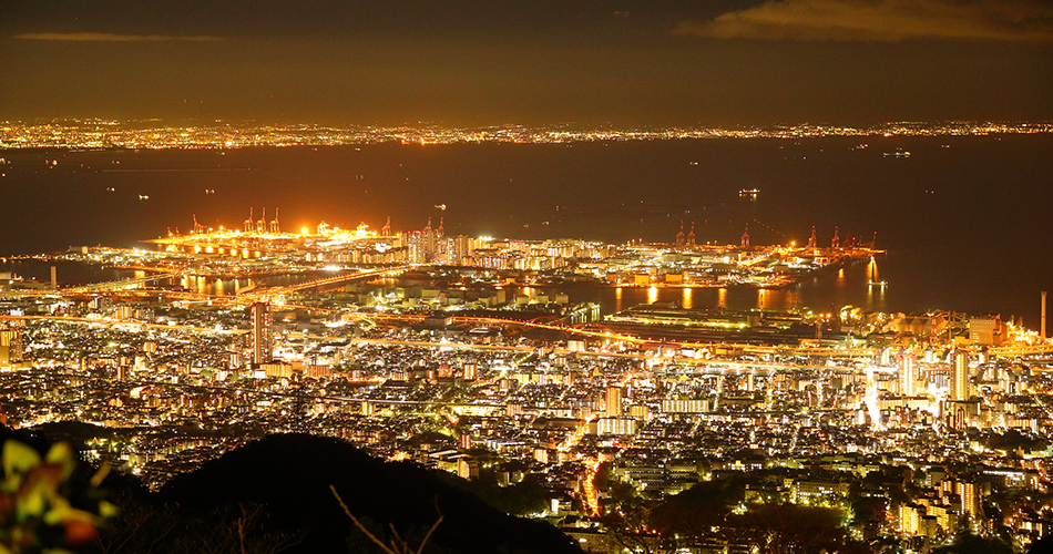 六甲山からの夜景（イメージ）