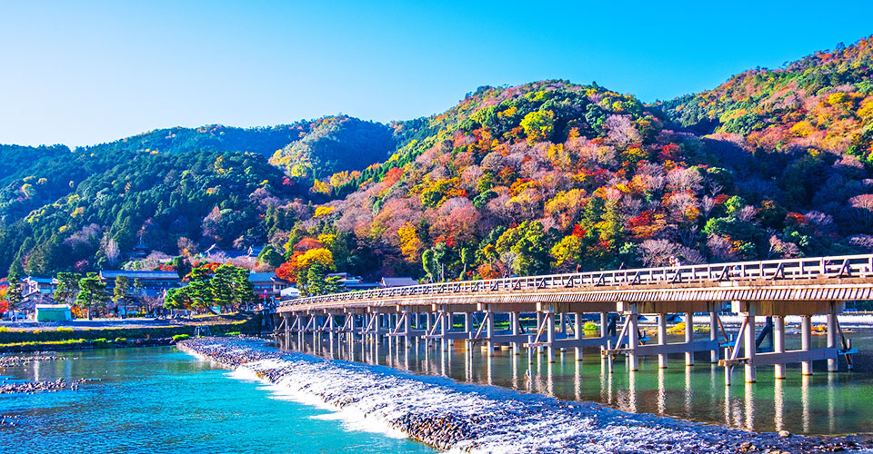 嵐山の渡月橋(イメージ)