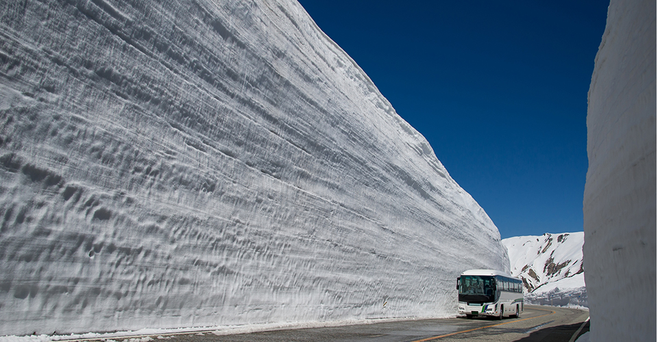 雪の大谷(イメージ)