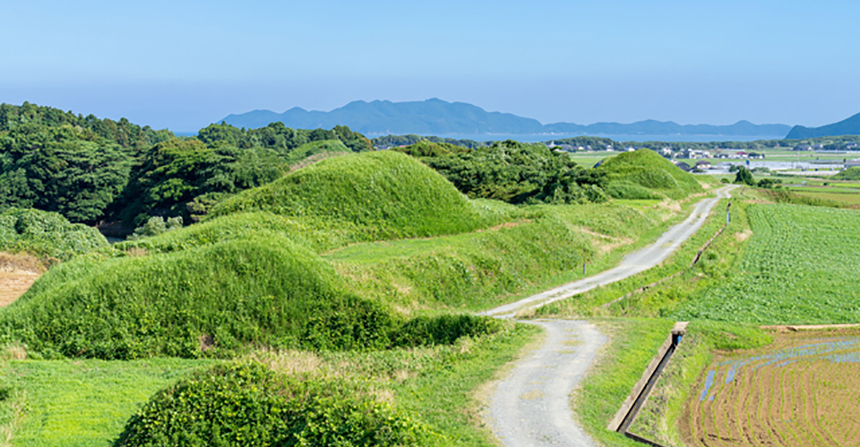 新原・奴山古墳群（イメージ）