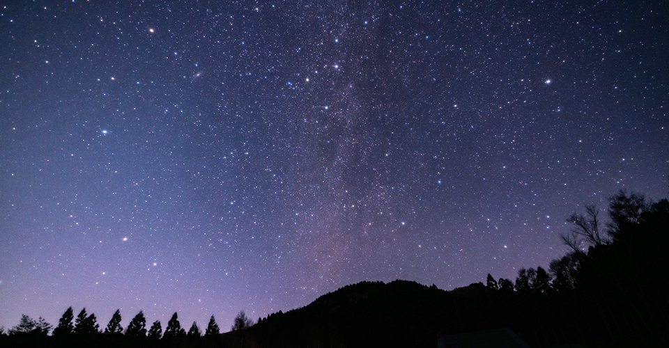 阿智村の星空（イメージ）