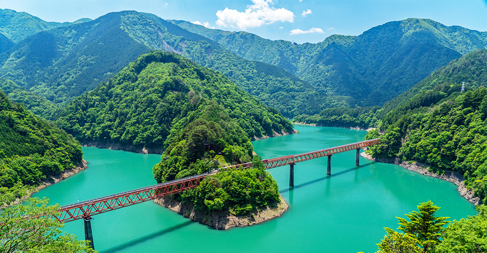 奥大井湖上駅（イメージ）