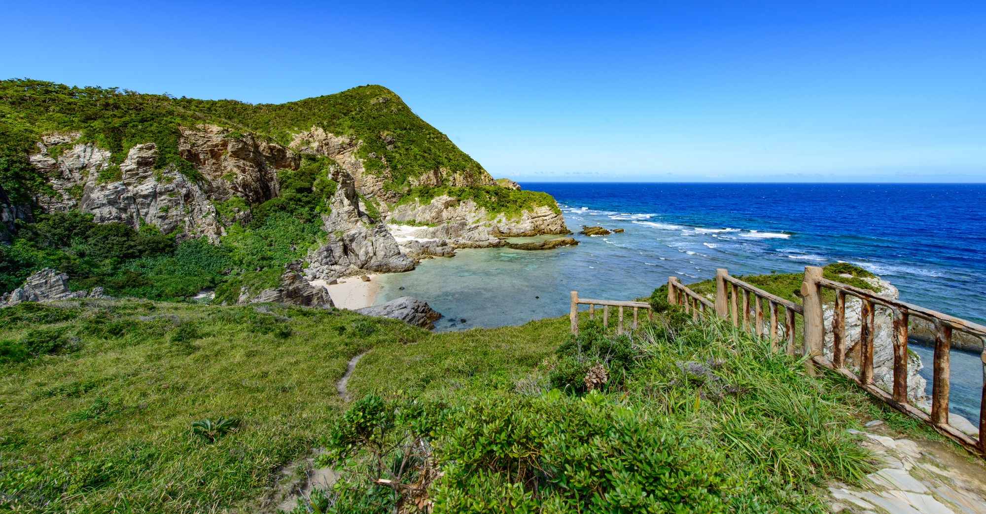 慶良間諸島・座間味島のチシ展望台（イメージ）