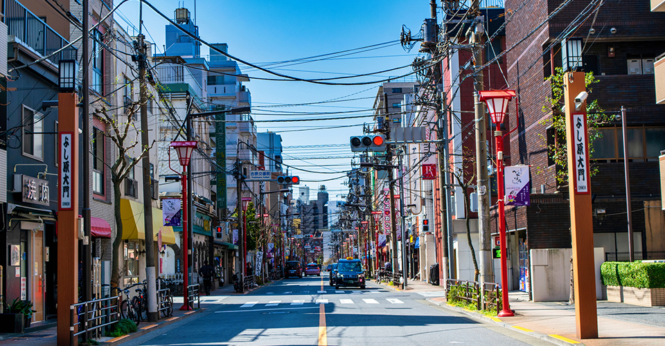 吉原大門跡（イメージ）