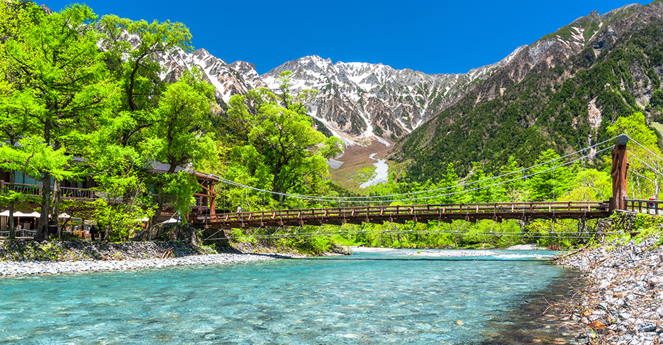 上高地 河童橋（イメージ）