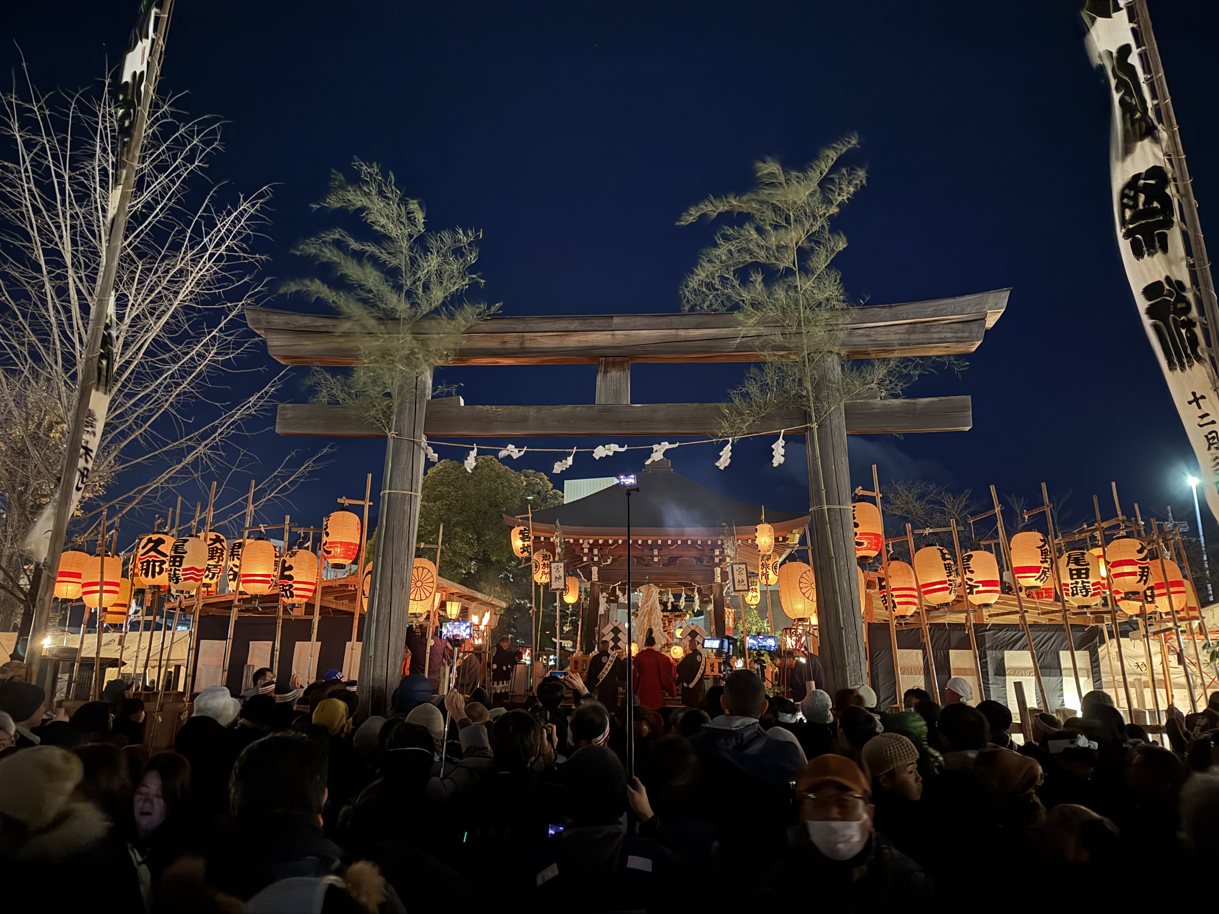 御旅所（イメージ・2025年実施ツアー中にて撮影）