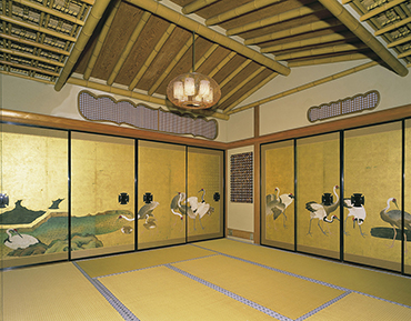 峰玉亭「南天の床柱の間」（イメージ）