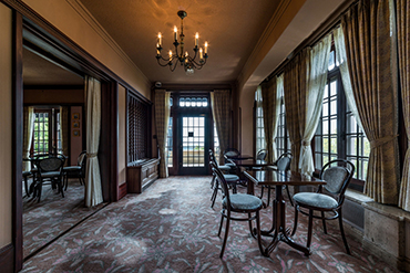 アサヒグループ大山崎山荘美術館 本館喫茶室内観（イメージ）