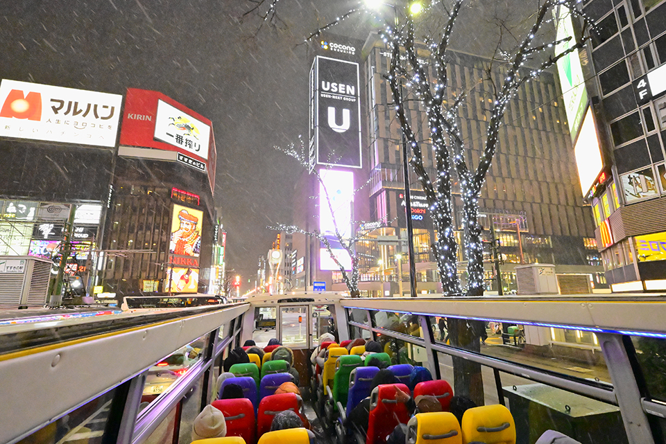 オープントップバス（イメージ）