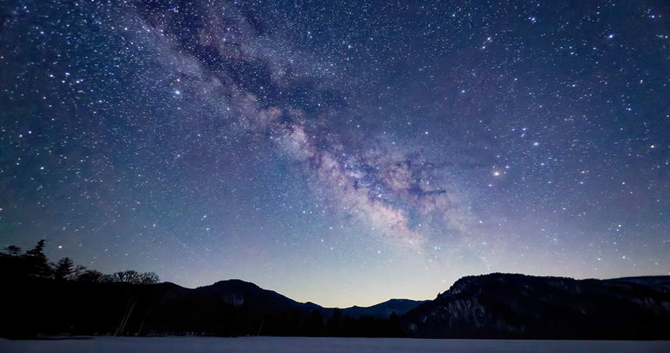 尾瀬の星空（イメージ）