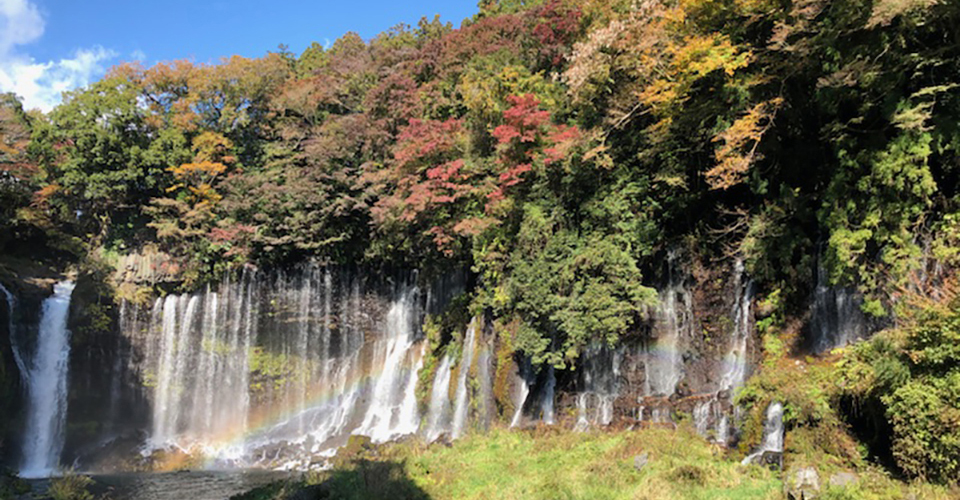 白糸の滝・音止めの滝（イメージ）