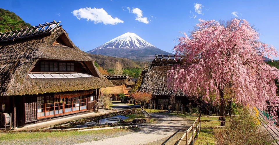 西湖いやしの里根場（イメージ）※写真提供：西湖いやしの里根場
