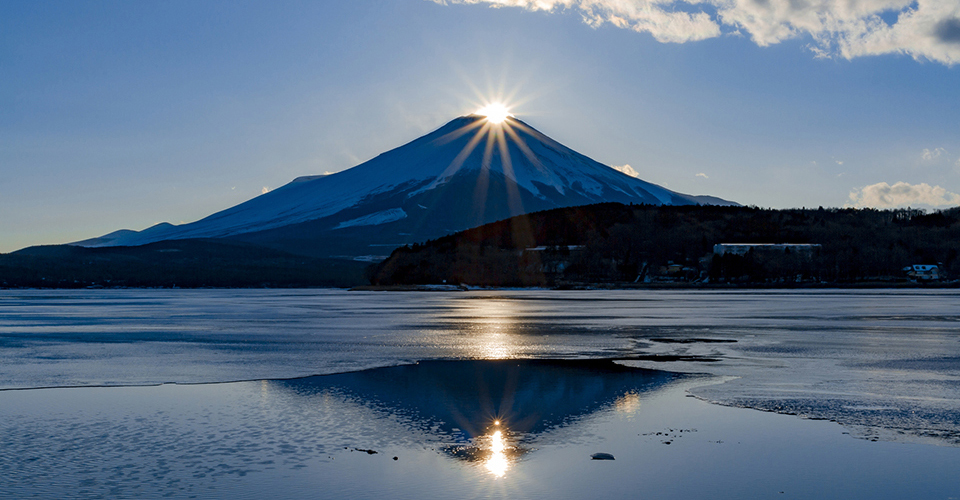 ダイヤモンド富士（イメージ）