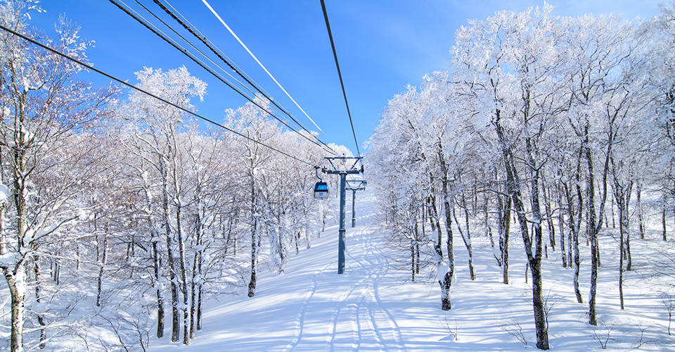 森吉山の樹氷(イメージ)