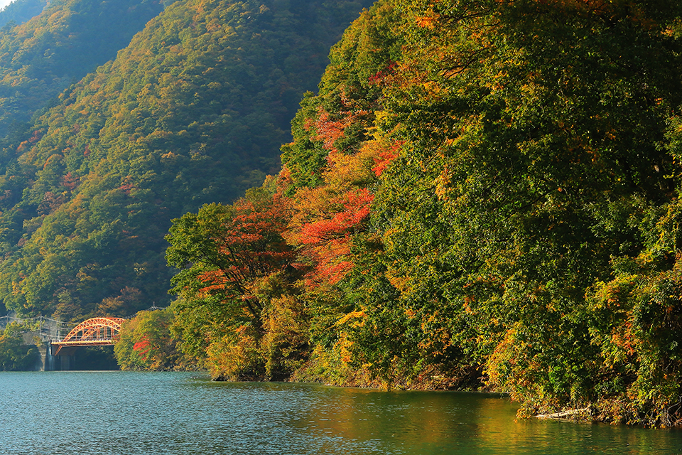 奥多摩湖（イメージ）/「錦秋の奥多摩湖」東京都の岸田 隆雄さんの作品
