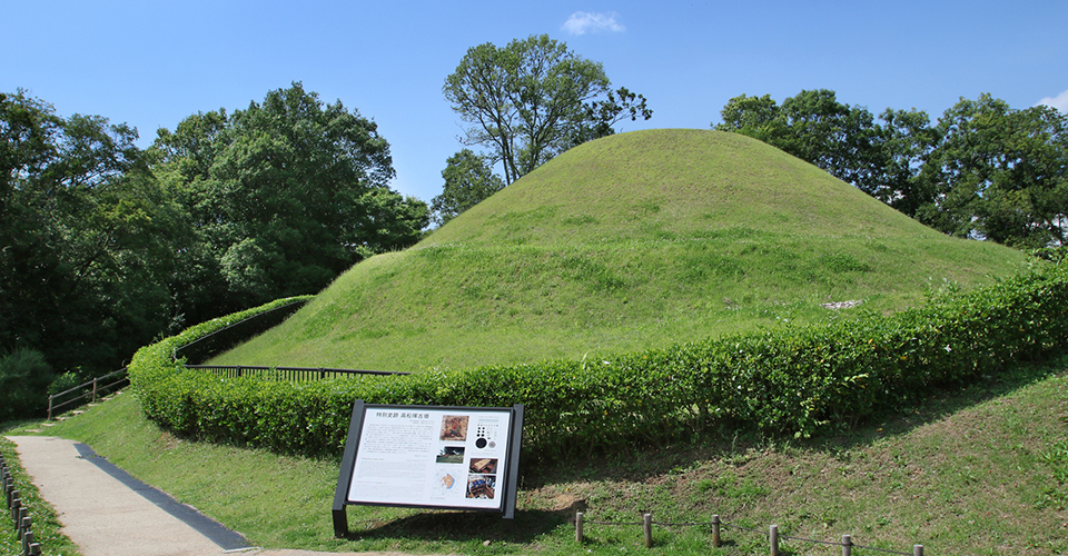 高松塚古墳（イメージ）