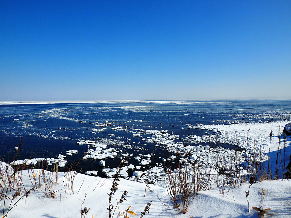 能取岬（イメージ）/「初めての流氷」東京都のPN.よっちゃんさんの作品
