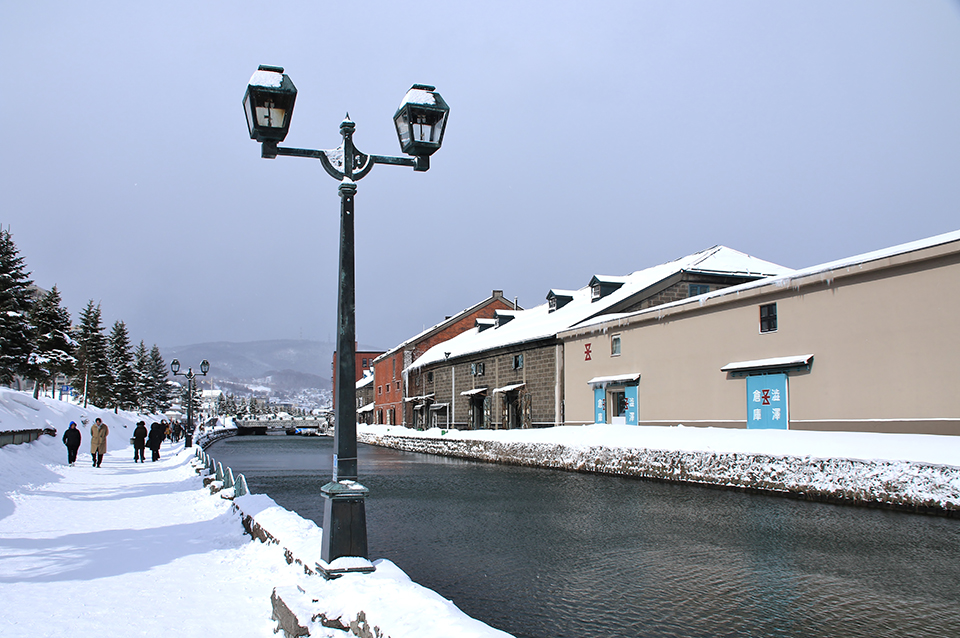 小樽運河（イメージ）/「雪の小樽運河」千葉県のPN.トムスさんの作品