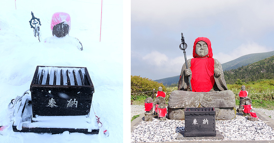 蔵王山頂 蔵王地蔵尊（イメージ）　