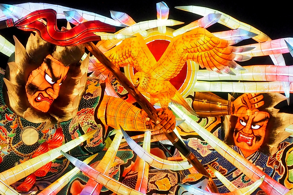 青森ねぶた祭（イメージ）/「青森ねぶた ４」愛知県の川原 菊彦さんの作品