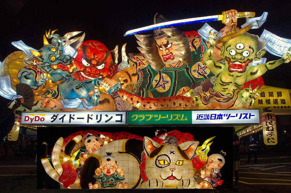 青森ねぶた祭（イメージ）/「ツーリズムねぶた」青森県の館山 昇さんの作品