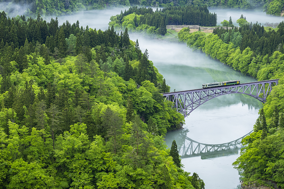 第一只見川橋梁（イメージ）/「第一只見川橋梁」神奈川県の塚本 英雄さんの作品