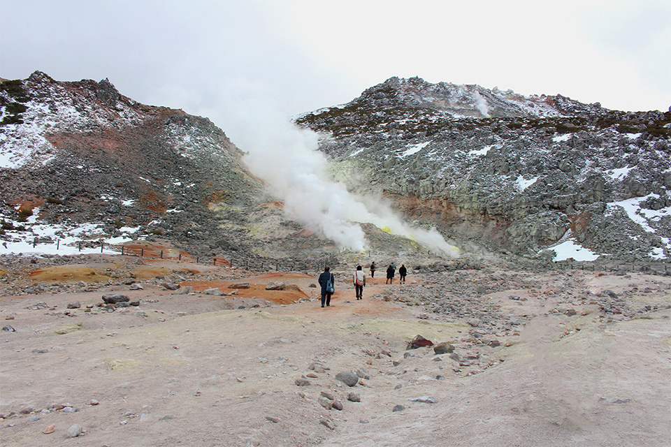 硫黄山（イメージ）