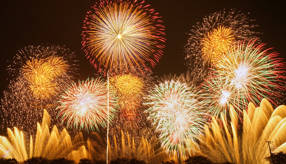 土浦全国花火競技大会（イメージ）