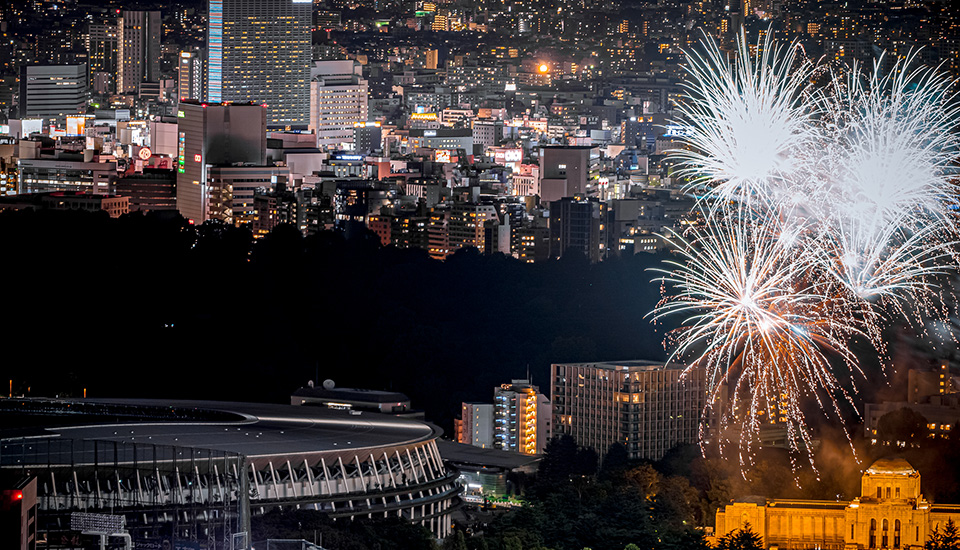神宮外苑花火大会（イメージ）