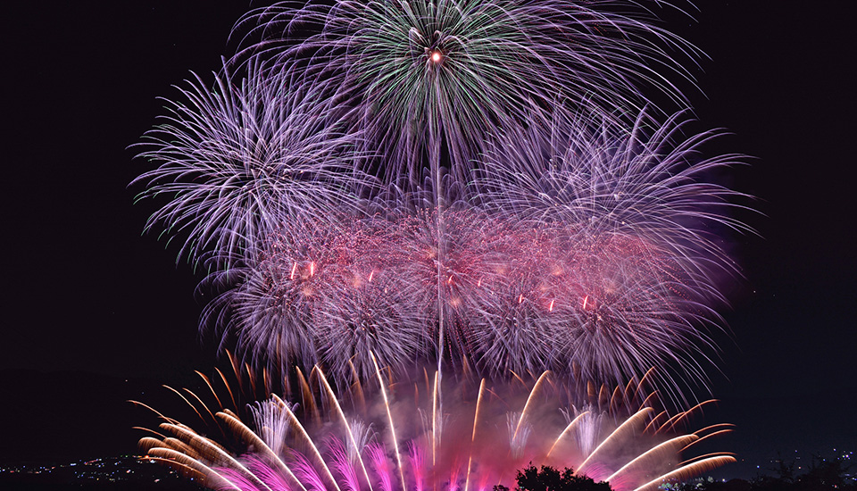 にし阿波の花火（イメージ）