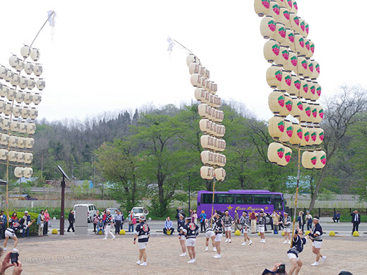 秋田竿灯（昨年のイメージ）