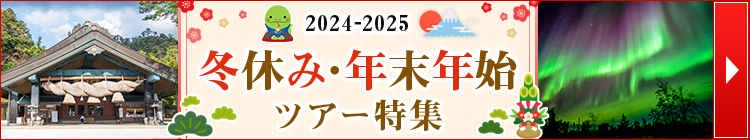 冬休み・年末年始ツアー特集