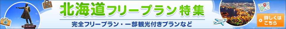 北海道フリープラン特集(イメージ)
