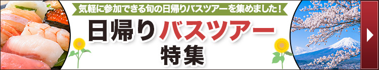 日帰りバスツアー特集