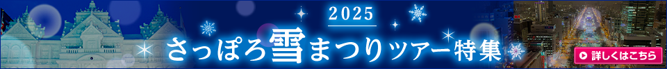 2025さっぽろ雪まつりツアー