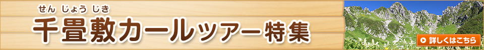 千畳敷カール旅行・ツアー